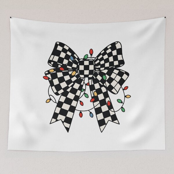 Item preview, Coquette Christmas Lights Bow designed and sold by stephenflashart.