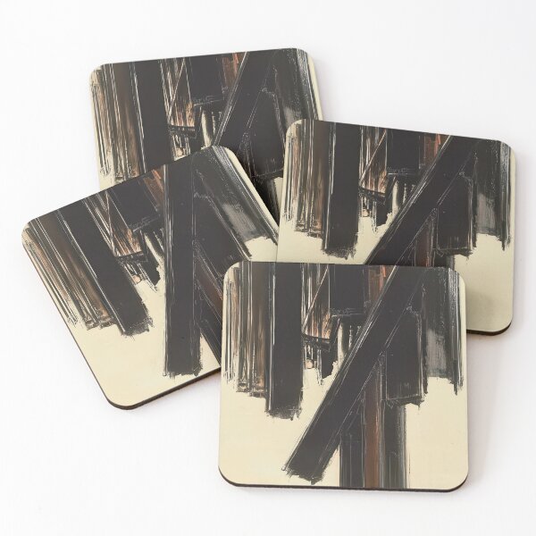 Item preview, Pierre Soulages - Artwork By Pierre Soulages designed and sold by Dahmadlo.