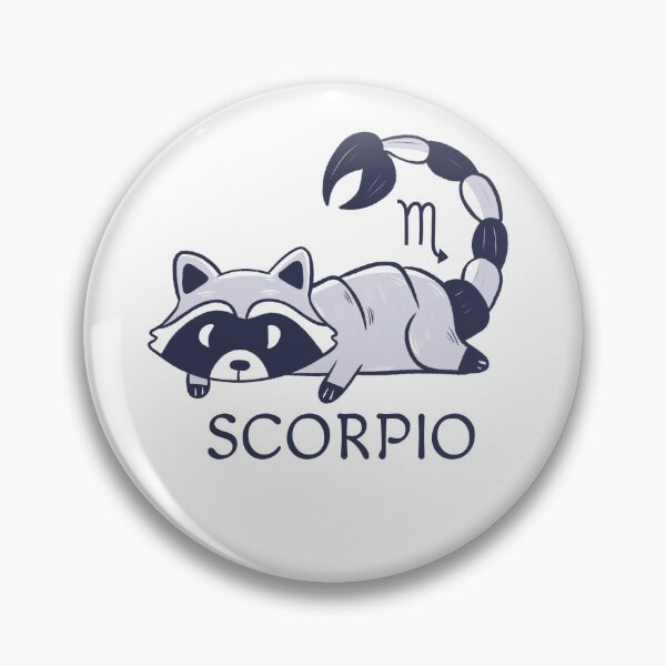 Item preview, Funny Scorpio Raccoon Lazy Zodiac designed and sold by Iqrapixels.