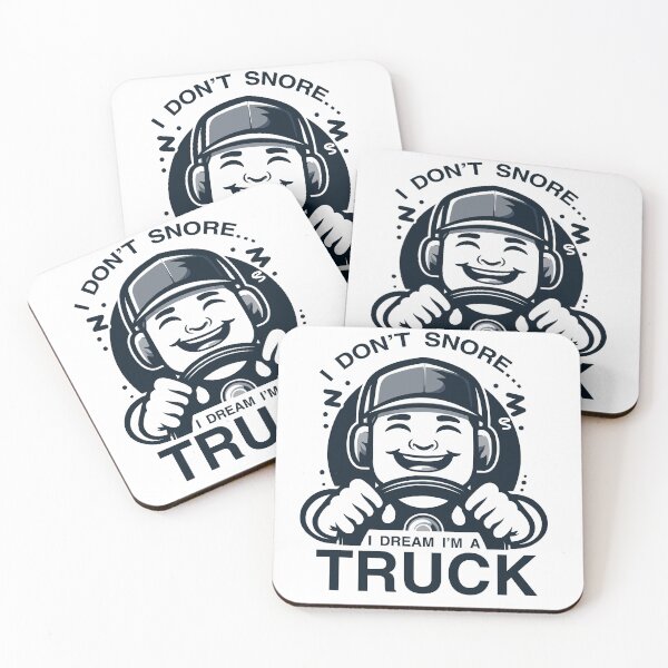 Item preview, I Don’t Snore I Dream I’m A Truck Funny Driver Tee designed and sold by Design-Pro-21.