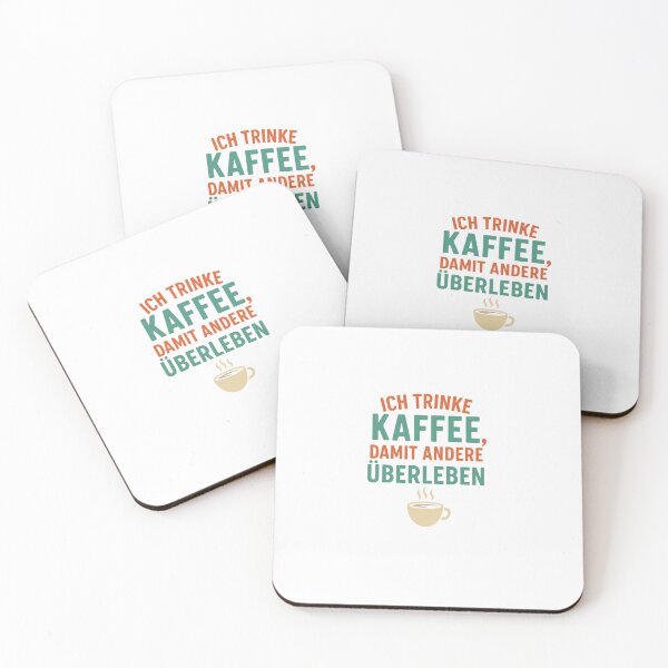 Item preview, I drink coffee so others survive – Funny saying for coffee lovers designed and sold by IronieKaffee.