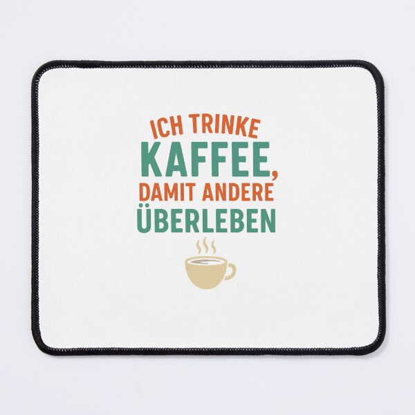 Item preview, I drink coffee so others survive – Funny saying for coffee lovers designed and sold by IronieKaffee.