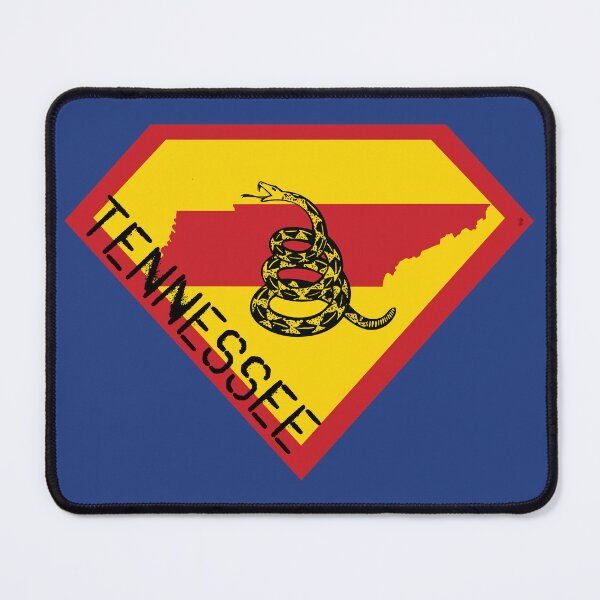 Item preview, TENNESSEAN BIG BENDER SHIELD - Freedom Is The Superpower - Gadsden Snake Flag - Dont Tread On Me SUPERHERO TENNESSEE spellout design designed and sold by pelagio.