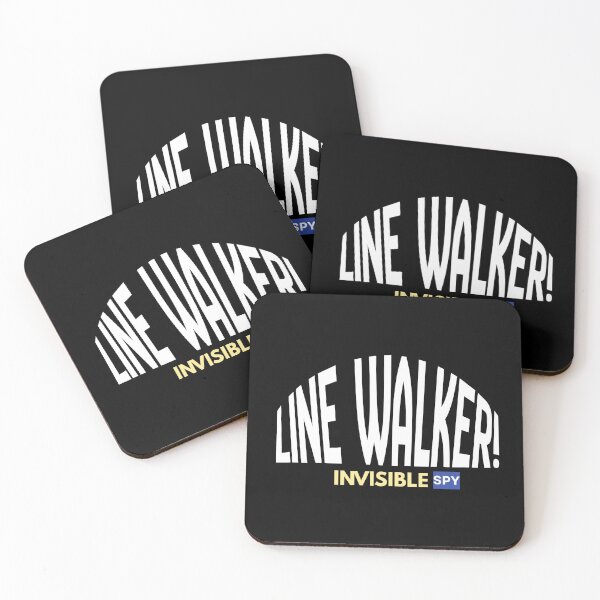Item preview, LINE WALKER! Invisible Spy – Bold Typography T-Shirt designed and sold by loccotown168.