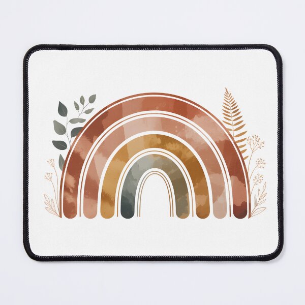Item preview, Boho Botanical Rainbow in Warm Earth Tones designed and sold by Lily-and-Lyle.
