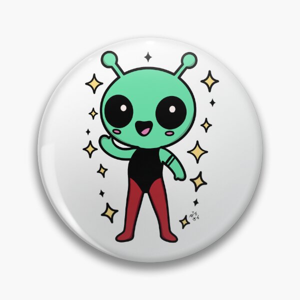 Item preview, Red Tights Ash the Alien designed and sold by Millennial-Monsters.