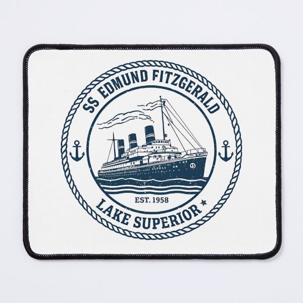 Item preview, SS Edmund Fitzgerald - Great Lakes Legend Since 1958 designed and sold by Aesthynova.