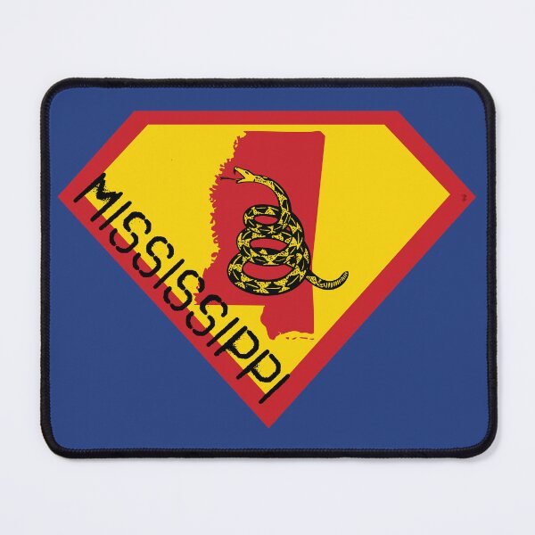 Item preview, MISSISSIPPIAN SHIELD - Freedom Is The Superpower - Gadsden Snake Flag - Dont Tread On Me SUPERHERO MISSISSIPPI spellout design designed and sold by pelagio.
