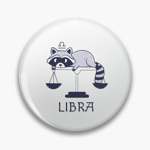 Item preview, Funny Libra Raccoon Lazy Zodiac, horoscope designed and sold by Iqrapixels.