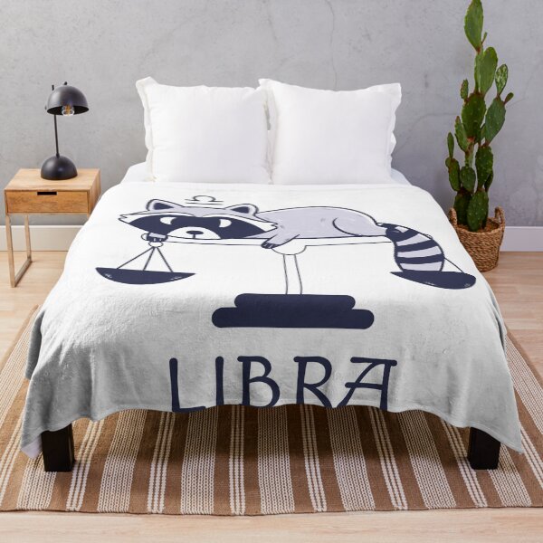 Item preview, Funny Libra Raccoon Lazy Zodiac, horoscope designed and sold by Iqrapixels.