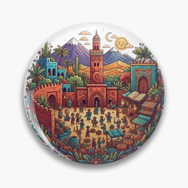 Item preview, THE RED CITY OF MOROCCO designed and sold by likbatonboot.