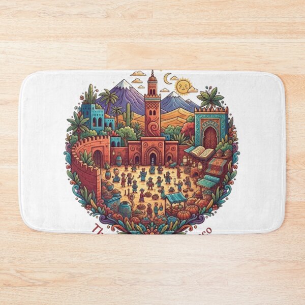 Item preview, THE RED CITY OF MOROCCO designed and sold by likbatonboot.