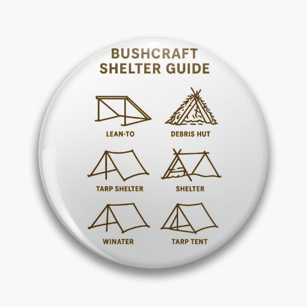 Item preview, Bushcraft shelter guide designed and sold by Tactical Override.