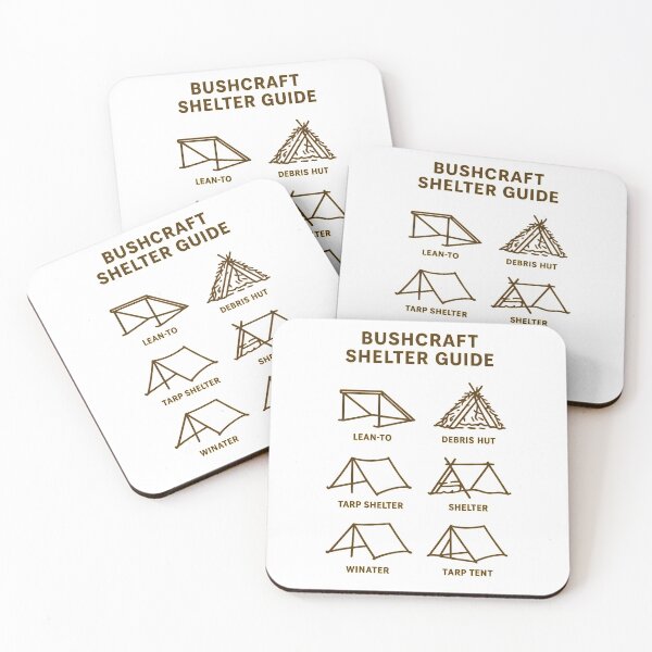 Item preview, Bushcraft shelter guide designed and sold by Tactical Override.
