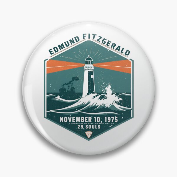 Item preview, SS Edmund Fitzgerald - Great Lakes Legend Since 1958 designed and sold by Aesthynova.