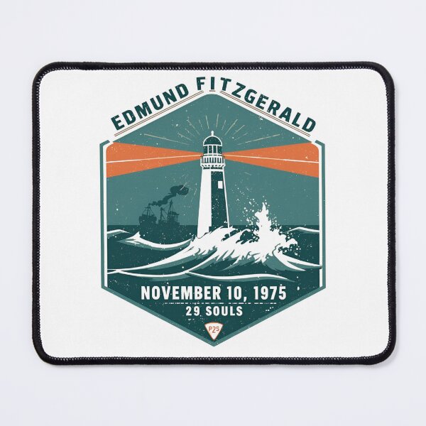 Item preview, SS Edmund Fitzgerald - Great Lakes Legend Since 1958 designed and sold by Aesthynova.