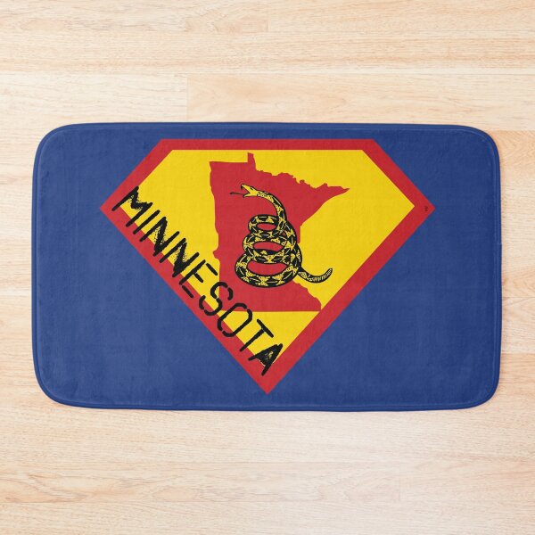 Item preview, MINNESOTAN SHIELD - Freedom Is The Superpower -  Gadsden Snake Flag - Dont Tread On Me SUPERHERO MINNESOTA  spellout design designed and sold by pelagio.