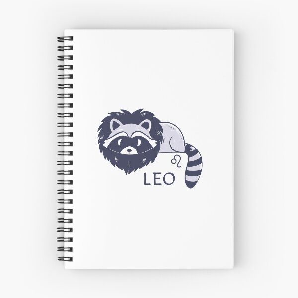 Item preview, Funny Leo Raccoon daily horoscope, zodiac designed and sold by Iqrapixels.