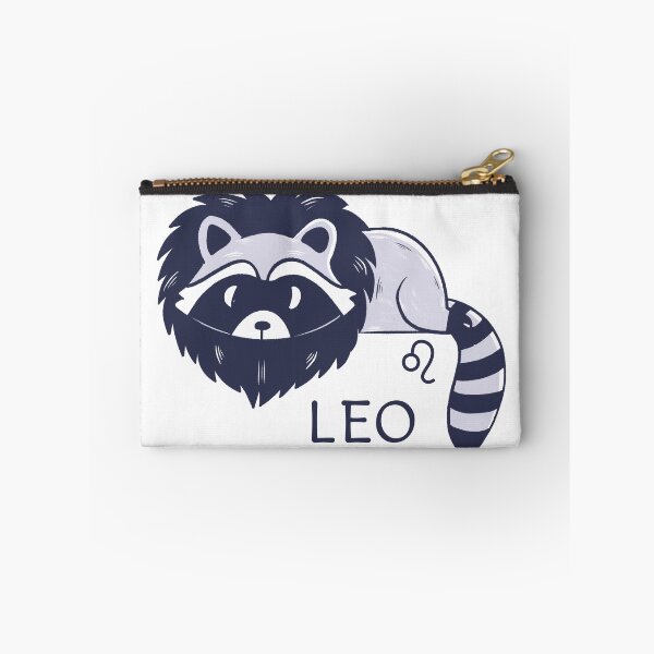 Item preview, Funny Leo Raccoon daily horoscope, zodiac designed and sold by Iqrapixels.