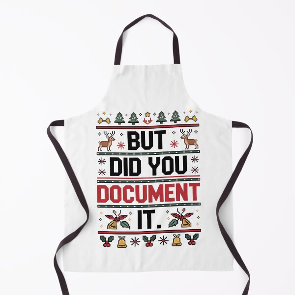 Item preview, But Did You Document It Funny HR Christmas Office Ugly designed and sold by BakeryDozen.
