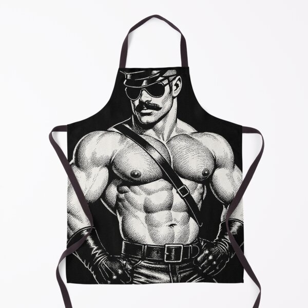 Item preview, Retro Gay Leather Uniform Daddy Tom of Finland Tribute Berlin German Pride Graphic Design designed and sold by ItsAKinkThing.