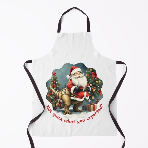 Item preview, Funny Dinosaur Santa Surprise – “Not Quite What You Expected?” Christmas Design designed and sold by PAPIRO SIGLO XXI.