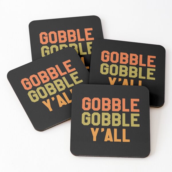 Item preview, Thanksgiving Day Turkey - Gobble Gobble Yall  designed and sold by phyllishayes.