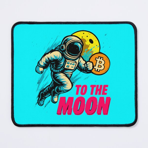 Item preview, Bitcoin to the Moon – Crypto Astronaut Adventure Design designed and sold by BitCrop.