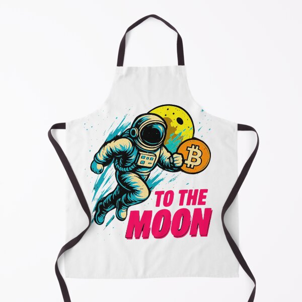 Item preview, Bitcoin to the Moon – Crypto Astronaut Adventure Design designed and sold by BitCrop.