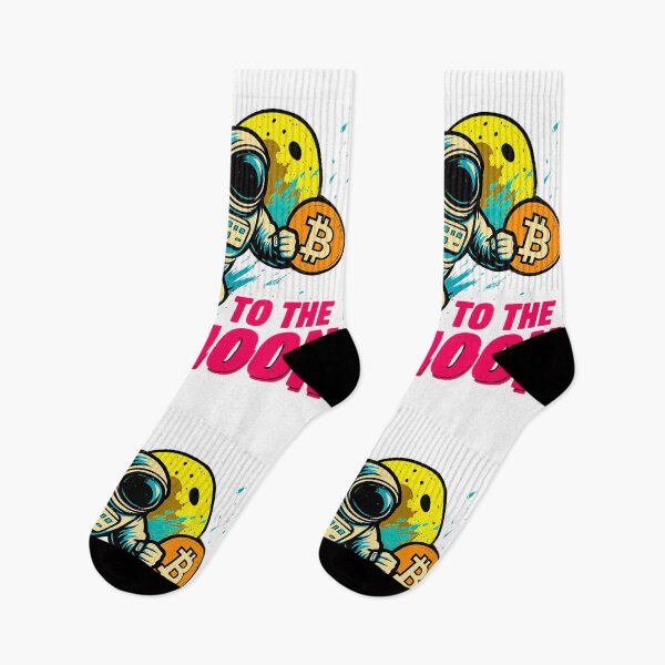 Item preview, Bitcoin to the Moon – Crypto Astronaut Adventure Design designed and sold by BitCrop.