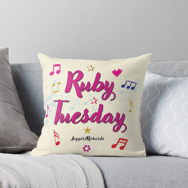 Item preview, Ruby Tuesday Popular Song Title designed and sold by CharlottePlaceArt.