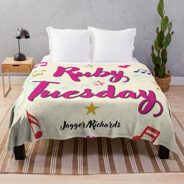 Item preview, Ruby Tuesday Popular Song Title designed and sold by CharlottePlaceArt.
