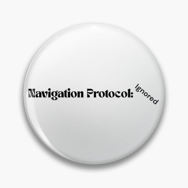 Item preview, Navigation Protocol — Ignored Minimal Glitch Statement designed and sold by RETL.