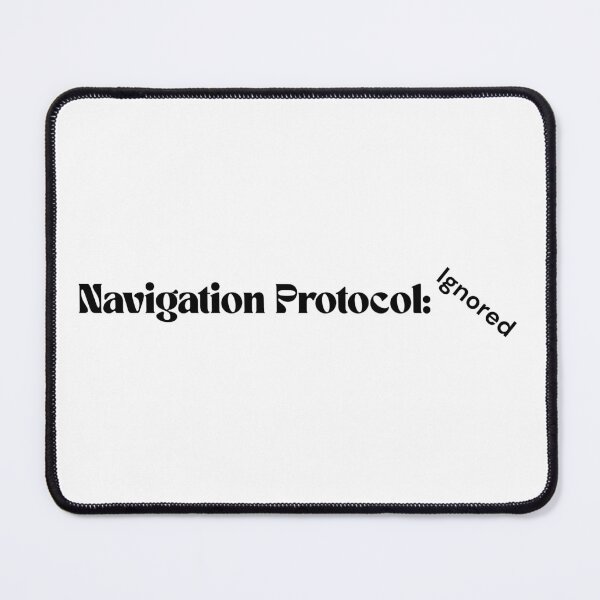 Item preview, Navigation Protocol — Ignored Minimal Glitch Statement designed and sold by RETL.