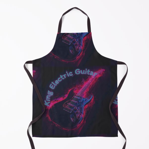 Item preview, King Electric Guitat:Neon Fire designed and sold by KANSIREE 4195.