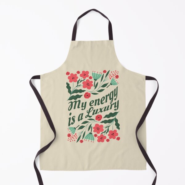 Item preview, My Energy Is A Luxury Floral Quote designed and sold by dudelinart.