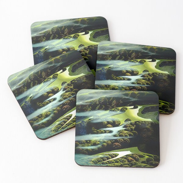 Item preview, Eyvind Earle - Carmel Valley Memory Art Print designed and sold by meldefiart.