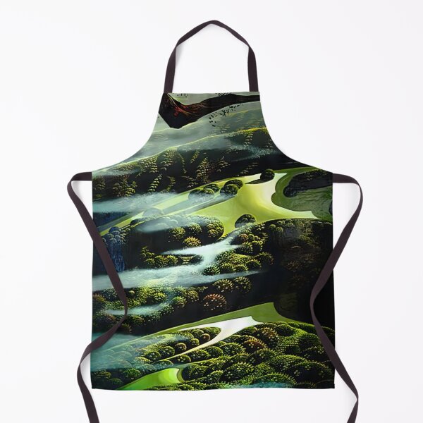 Item preview, Eyvind Earle - Carmel Valley Memory Art Print designed and sold by meldefiart.