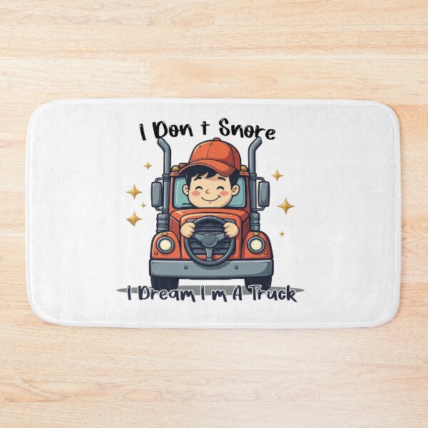 Item preview, I Don’t Snore I Dream I’m A Truck Cute Boy Trucker Shirt designed and sold by Design-Pro-21.