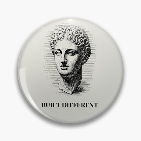 Item preview, The Ancients Understood Beauty: Built Different Statement Art designed and sold by RPrintPulse.