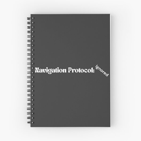 Item preview, Minimal Navigation Protocol: Ignored — Quiet Rebel Design designed and sold by RETL.