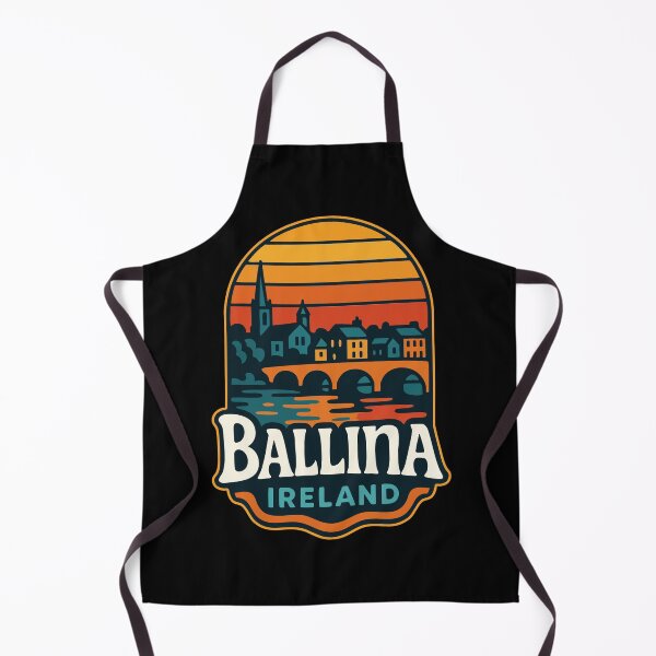 Item preview, Ballina Ireland Retro Travel designed and sold by TomFrontierArt.
