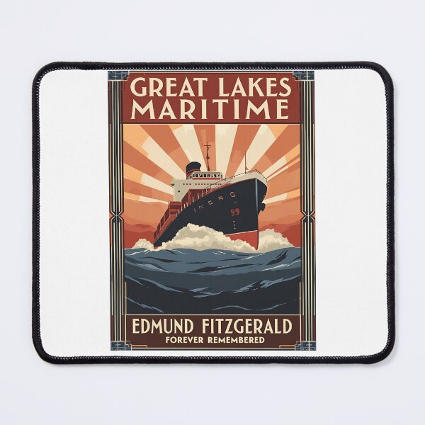 Item preview, Edmund Fitzgerald Ship - Lakes Maritime History designed and sold by Aesthynova.