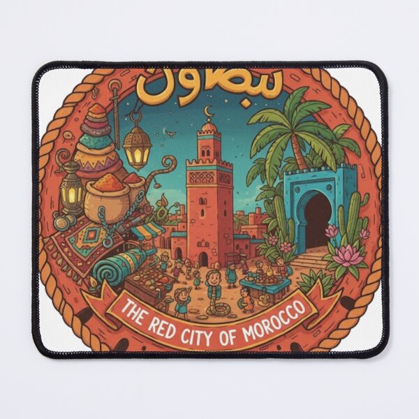 Item preview, THE RED CITY OF MOROCCO designed and sold by likbatonboot.
