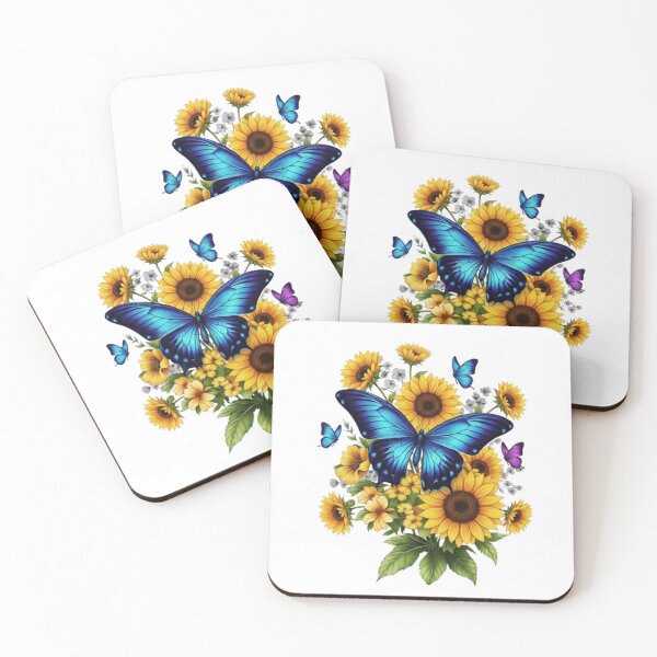 Item preview, “Spring Awakening: A Butterfly in a Field of Flowers” designed and sold by CHRIST5000.