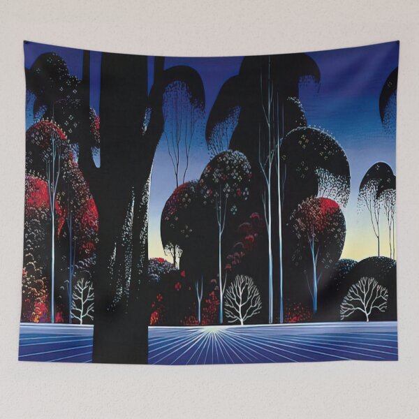 Item preview, Eyvind Earle - Dark Silence designed and sold by meldefiart.