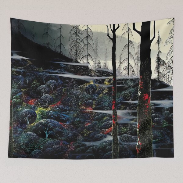 Item preview, Eyvind Earle - Dawn's First Light designed and sold by meldefiart.