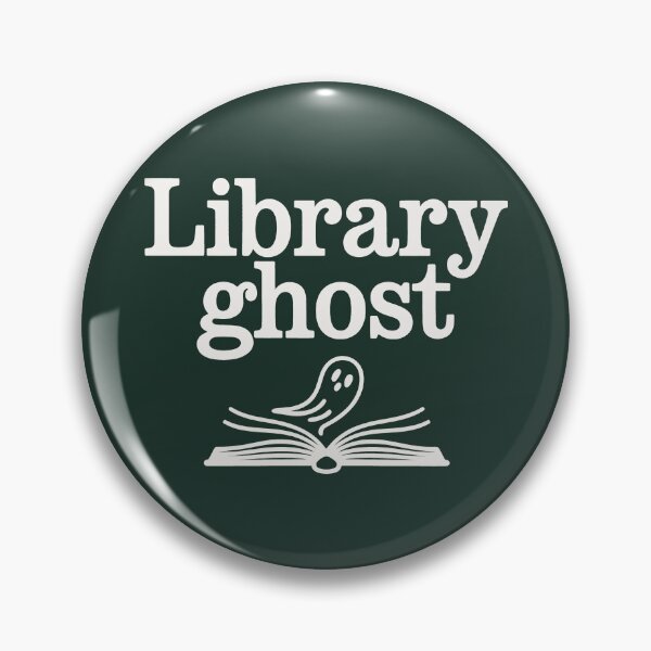 Item preview, Library Ghost – Whimsical Book Spirit with Vintage Vibes designed and sold by SplashTastic.