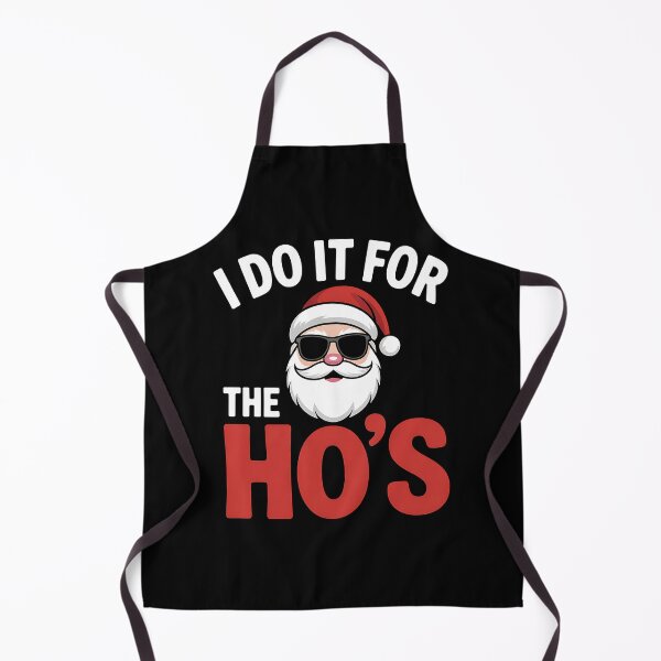 Item preview, Funny Christmas Santa Claus I Do It for The Hos Cute Xmas designed and sold by BakeryDozen.