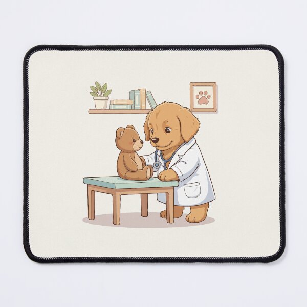 Item preview, Medical School Puppy – Future Doctor | Puppy Dreams Big Series designed and sold by The Real Life Symphony.